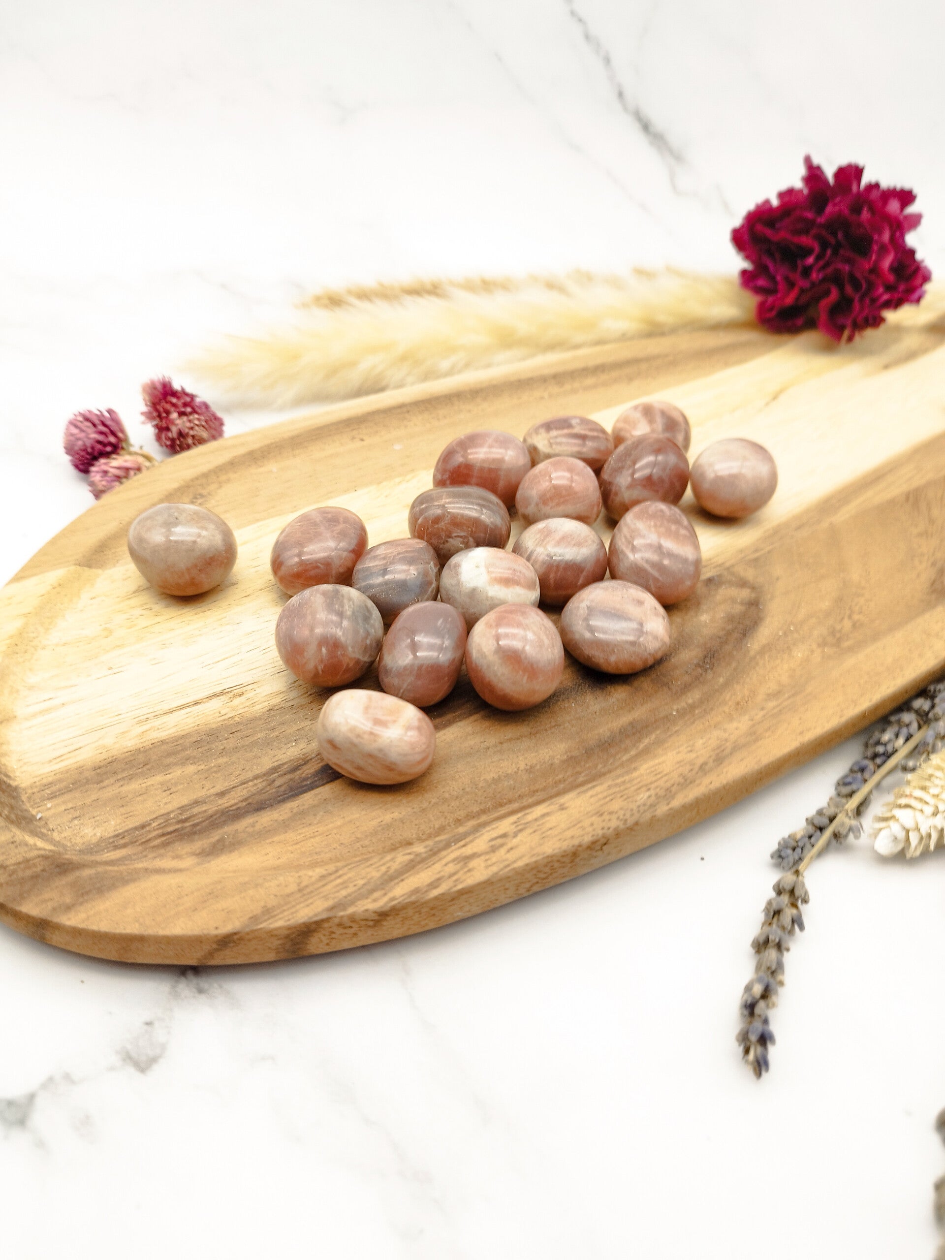 Mondstein mit Sonnenstein