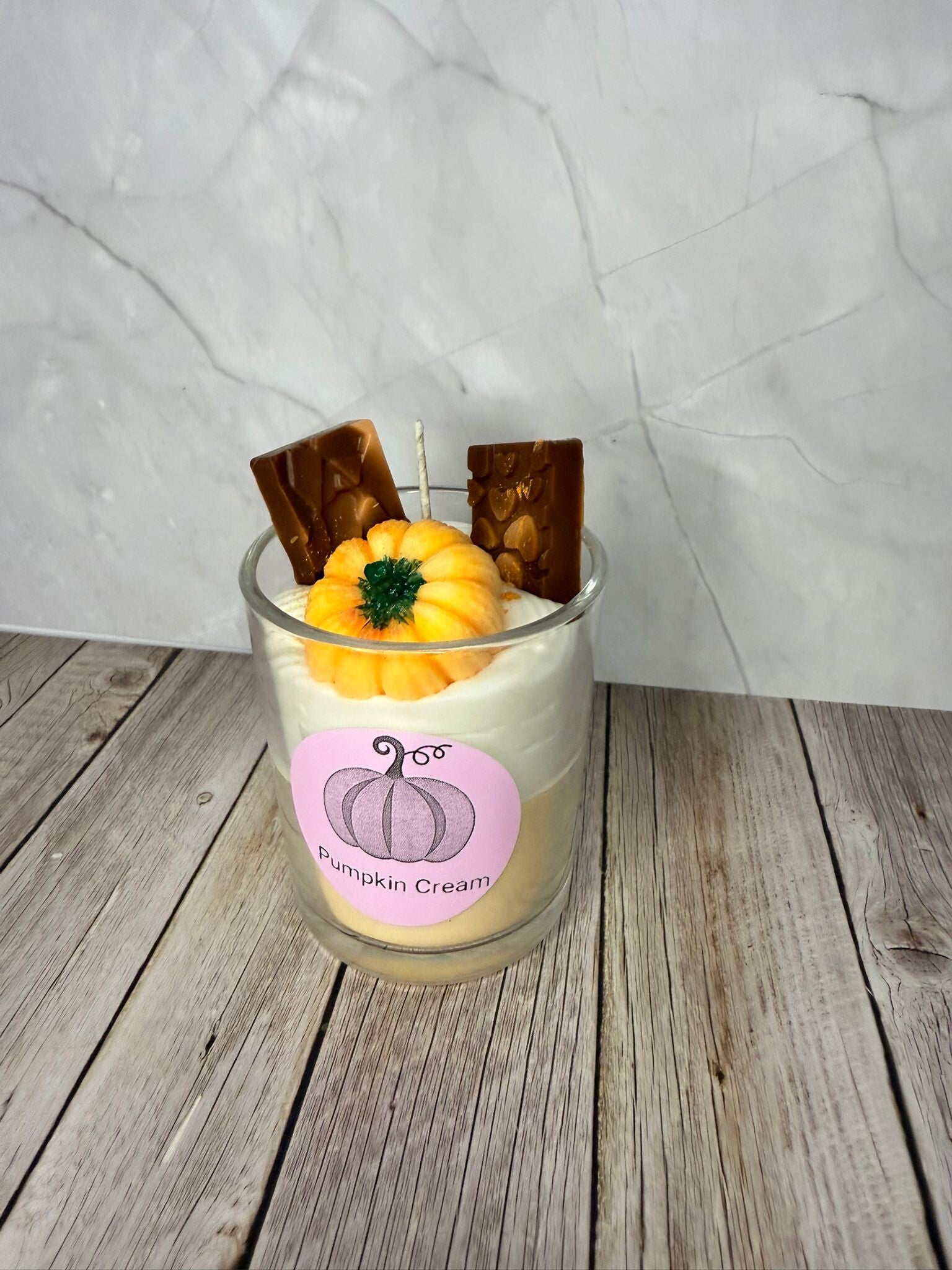 Pumpkin Cream - Kerze im Glas