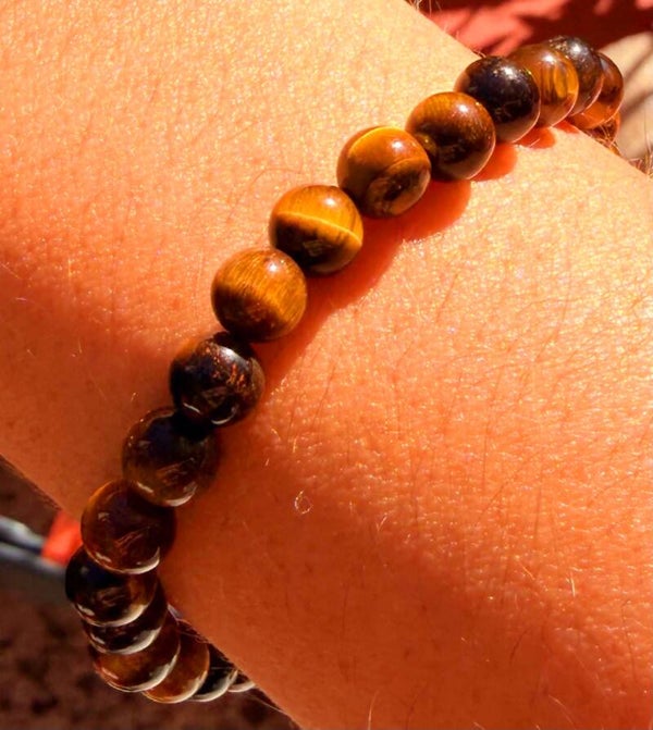 Bracelet Tiger Eyes/pierres naturelles