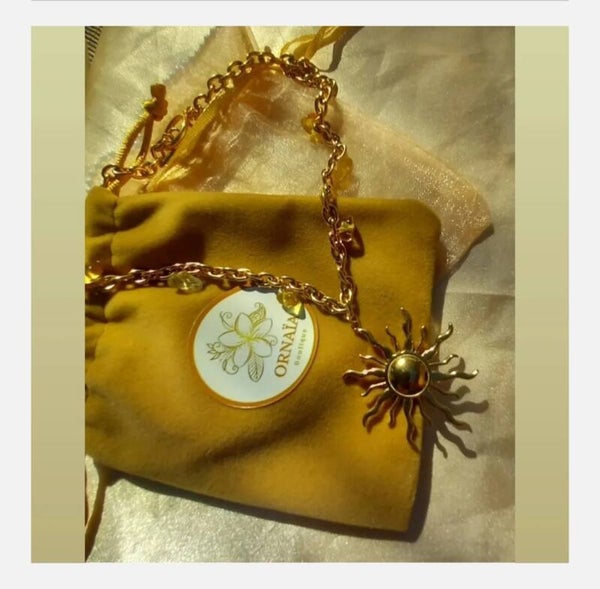 Collier Sunshine Natural Stones Treasures
