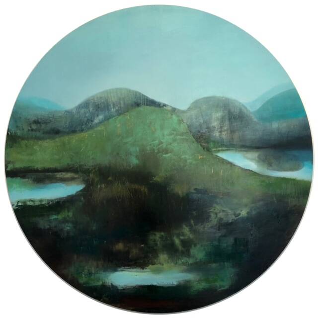 Three Lakes - Oil on board