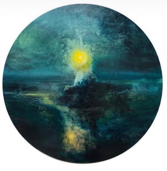 Beacon - Oil on board