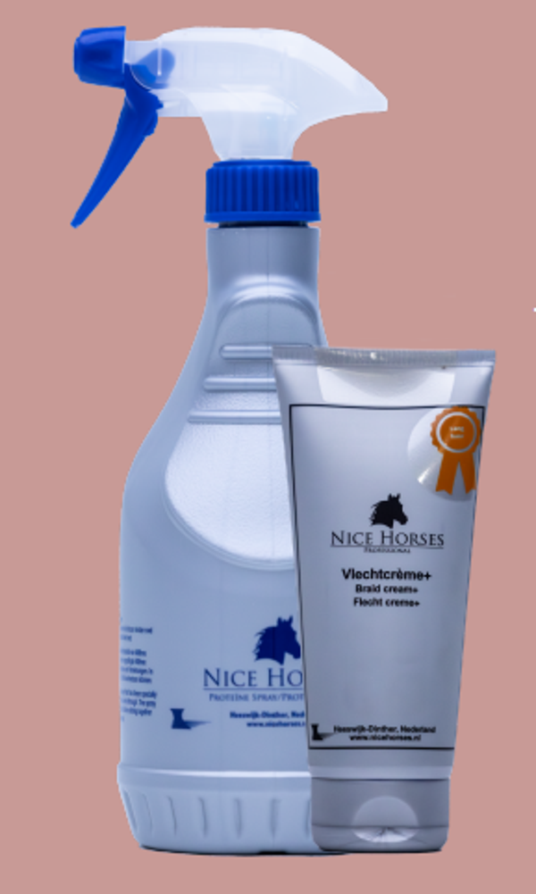 Package Deal: Vlechtcreme met Keycoard + Staart en Manenspray