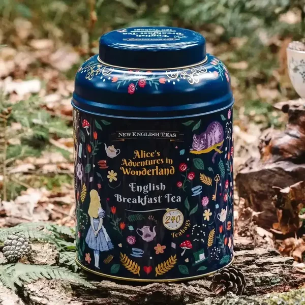 New English Teas - Alice in Wonderland - Deluxe Blik - 240 Zakjes
