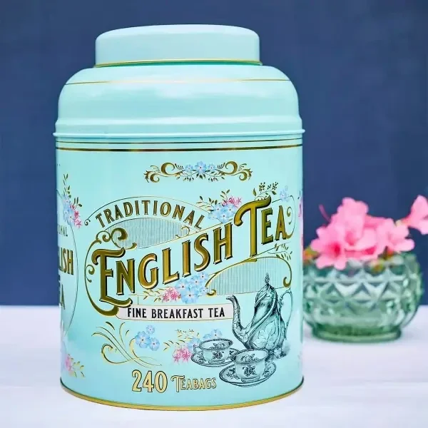 New English Tea - Victorian Mintgroen - Deluxe Blik - 240 Zakjes