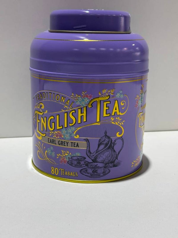 New english tea - Purple Deluxe Tin - 80 zakjes - C19.2