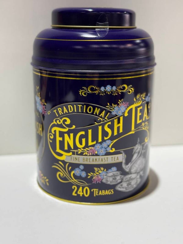 New english tea - Kobalt Blue Deluxe tin - 240 zakjes - C21.1
