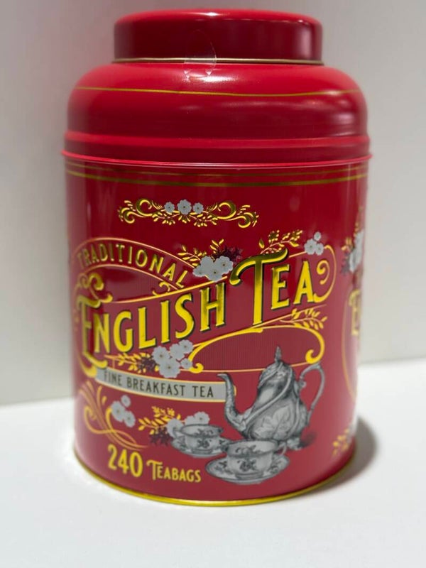 New english tea - Red Deluxe Tin - 240 zakjes