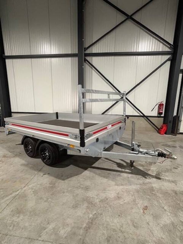 vdm-trailer geremde plateau