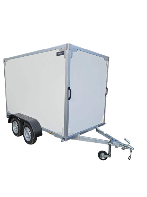 kerenzo gesloten aanhangwagen met achter deur