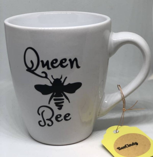 Koffiemok (6A) met spreuk