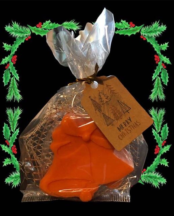 Kerst Honing zeep Klokken of Kerstlaars