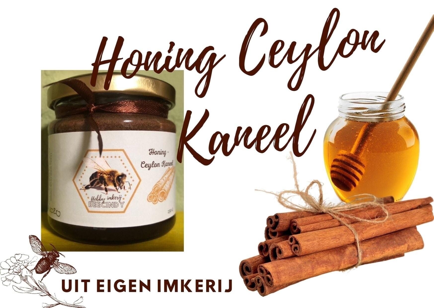 Honing  Ceylon Kaneel 250 G