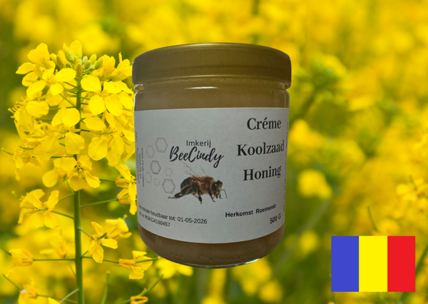 Créme Koolzaad honing