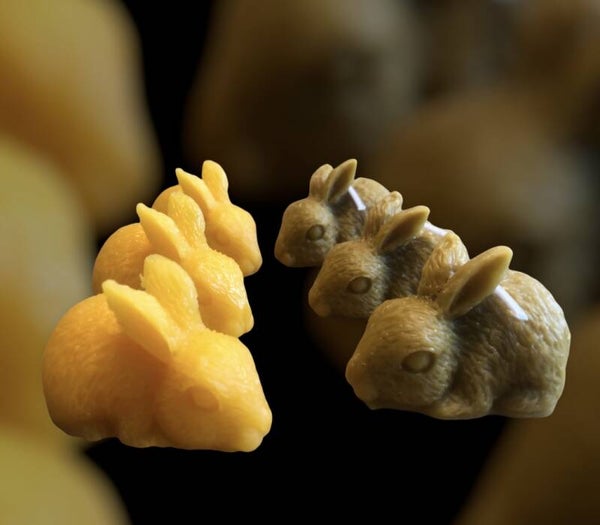 NIEUW  Konijnen kaars