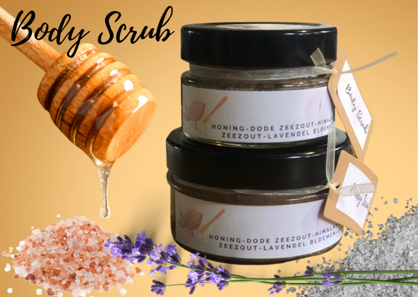 Body Scrub "Honing  Lavendel"