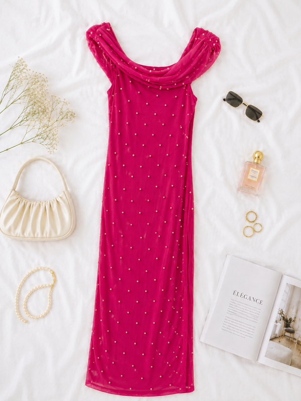 Robe perlée élégante ✨