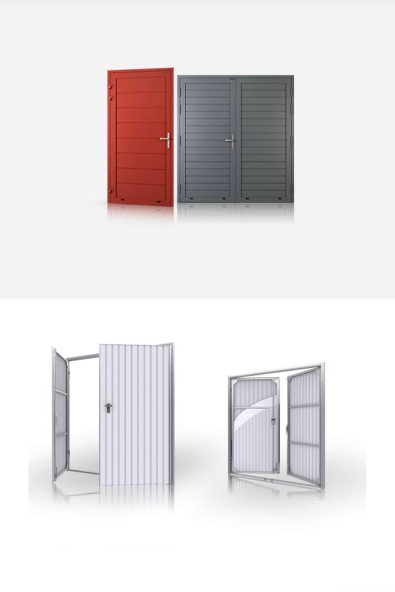 Openslaande garagedeuren