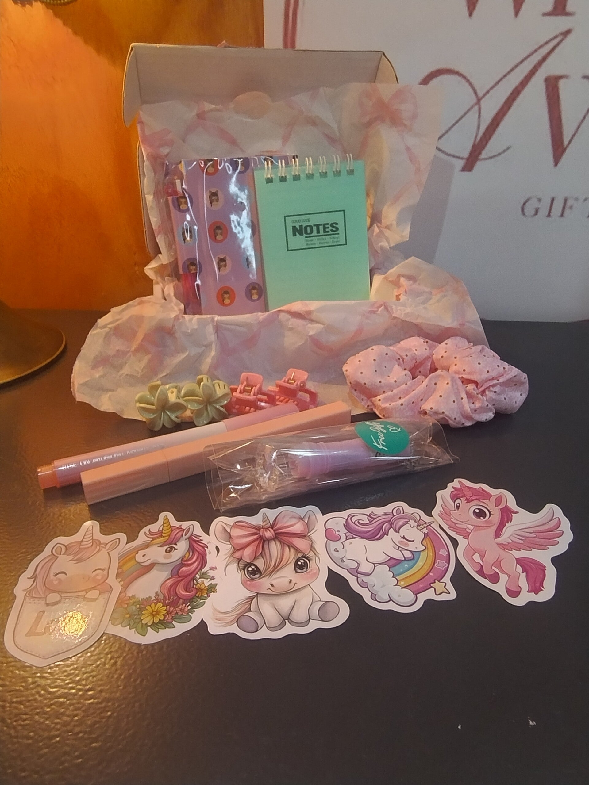 Girls micro stationary gift set.