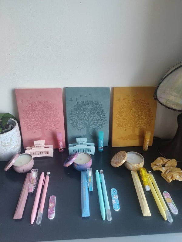 Teacher appreciation gifts.