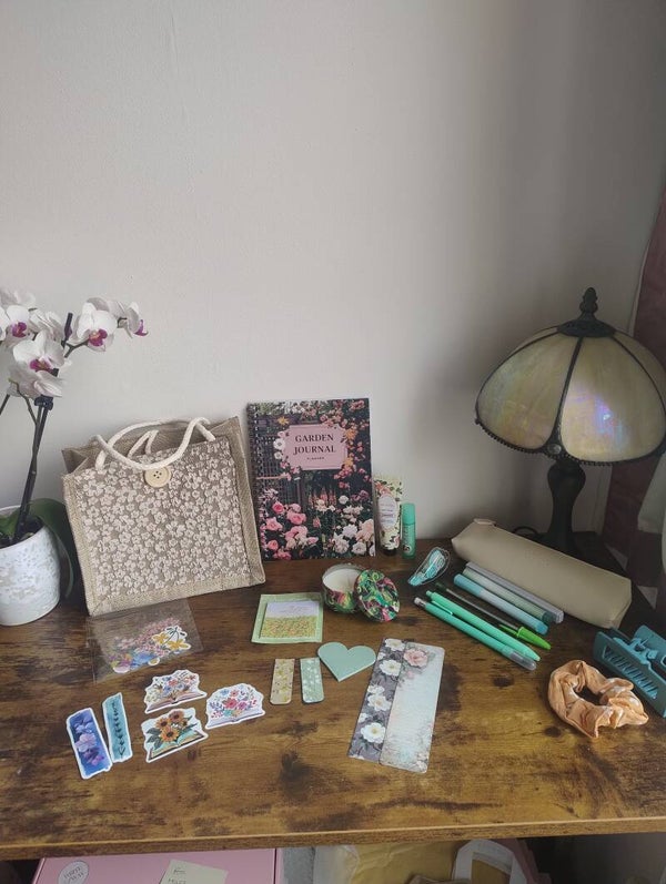 Garden journal tote bundle