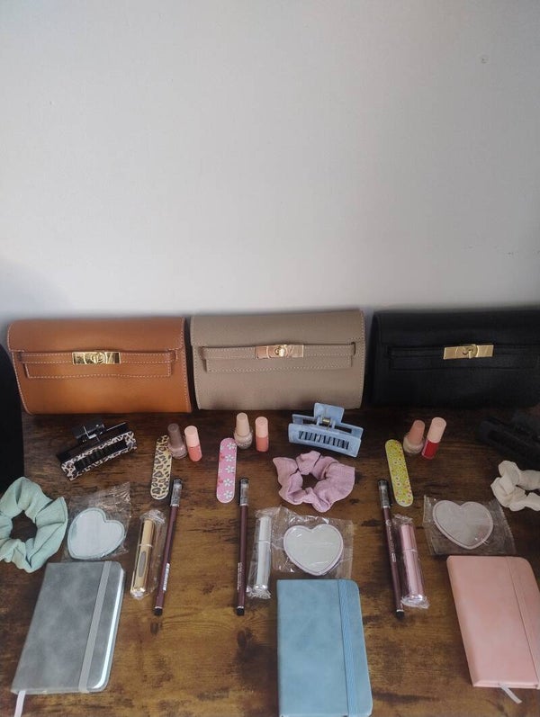 The Multi-Way Premium PU Leather Clutch & Lifestyle Gift Set