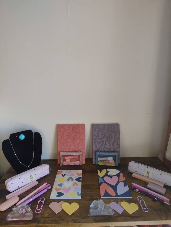 Hearts gift set
