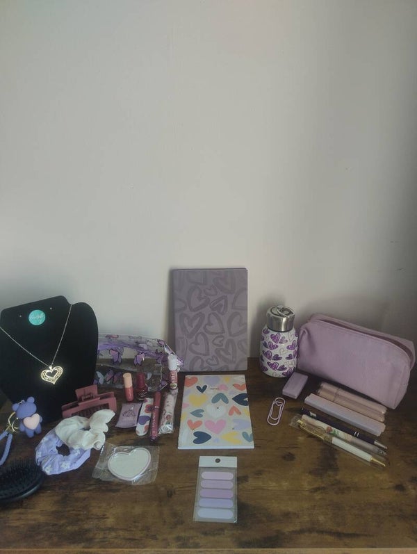 Purple hearts gift bundle