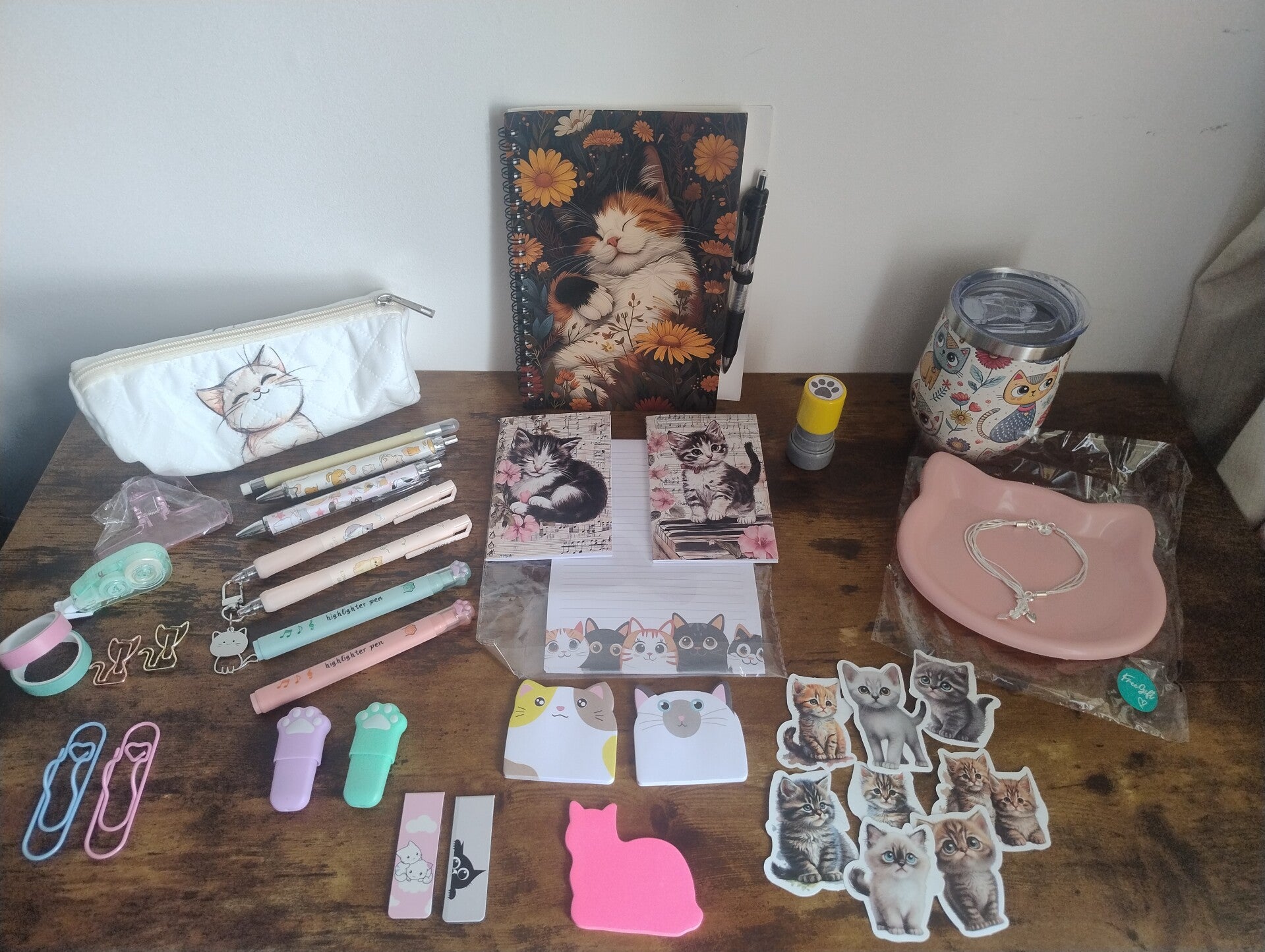 Isabella's purr-fect bundle from sleeping sparrows.