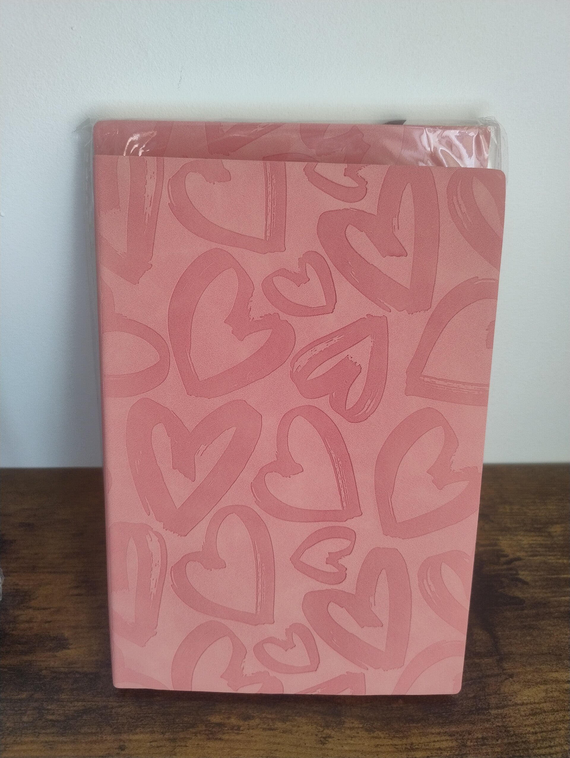 Hearts medium hardback journal