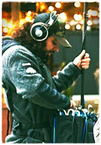 Loukas on Set