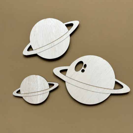 Wanddecoratie | Set - Planeten