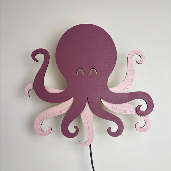 Wandlamp Octopus - SALE