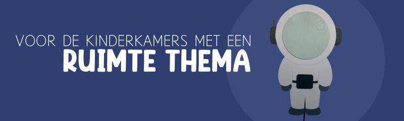 astronauten ruimte thema kinderkamer