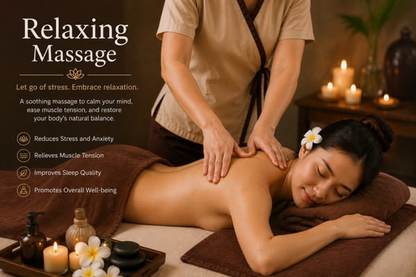 Relaxing Massage 90 minutes