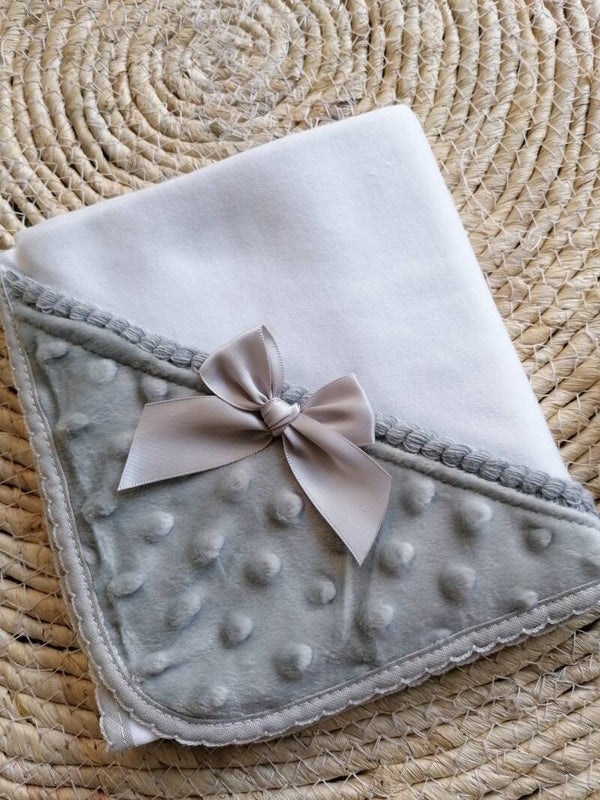 Babydoek lichtgrijs