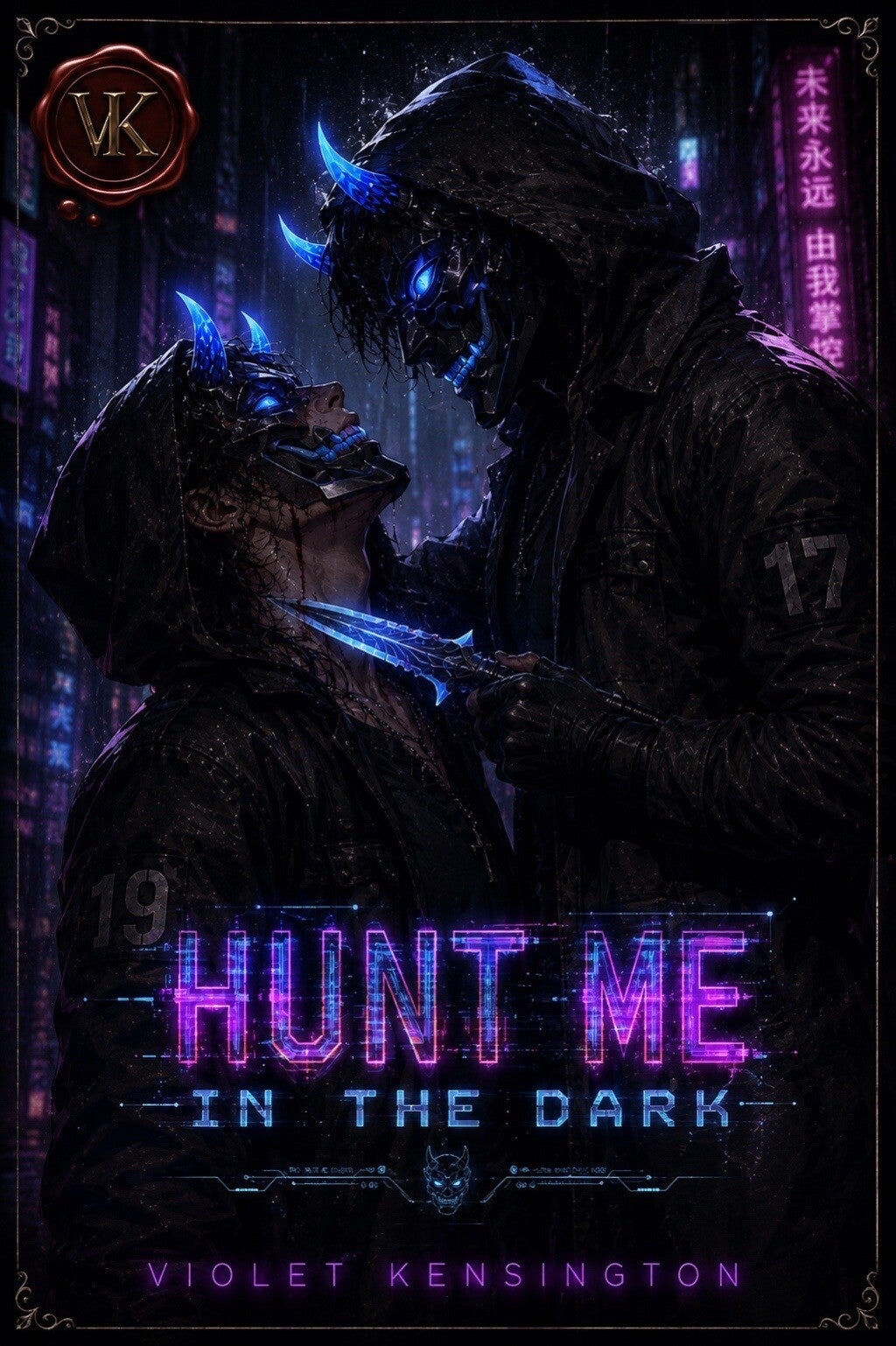 Signed Paperback Copy of Hunt Me in the Dark