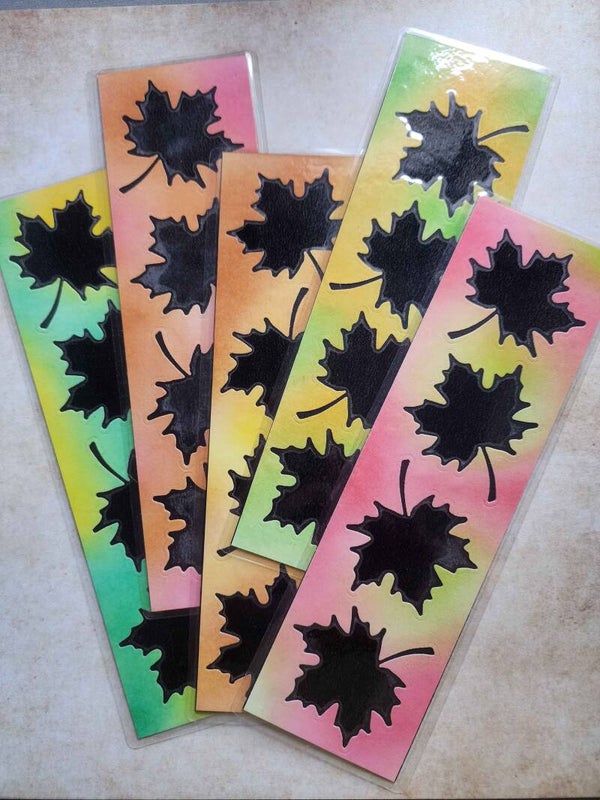 Marque page automnale