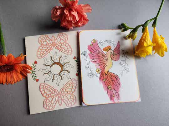 Cartes Solstice d'été (2 modèles)