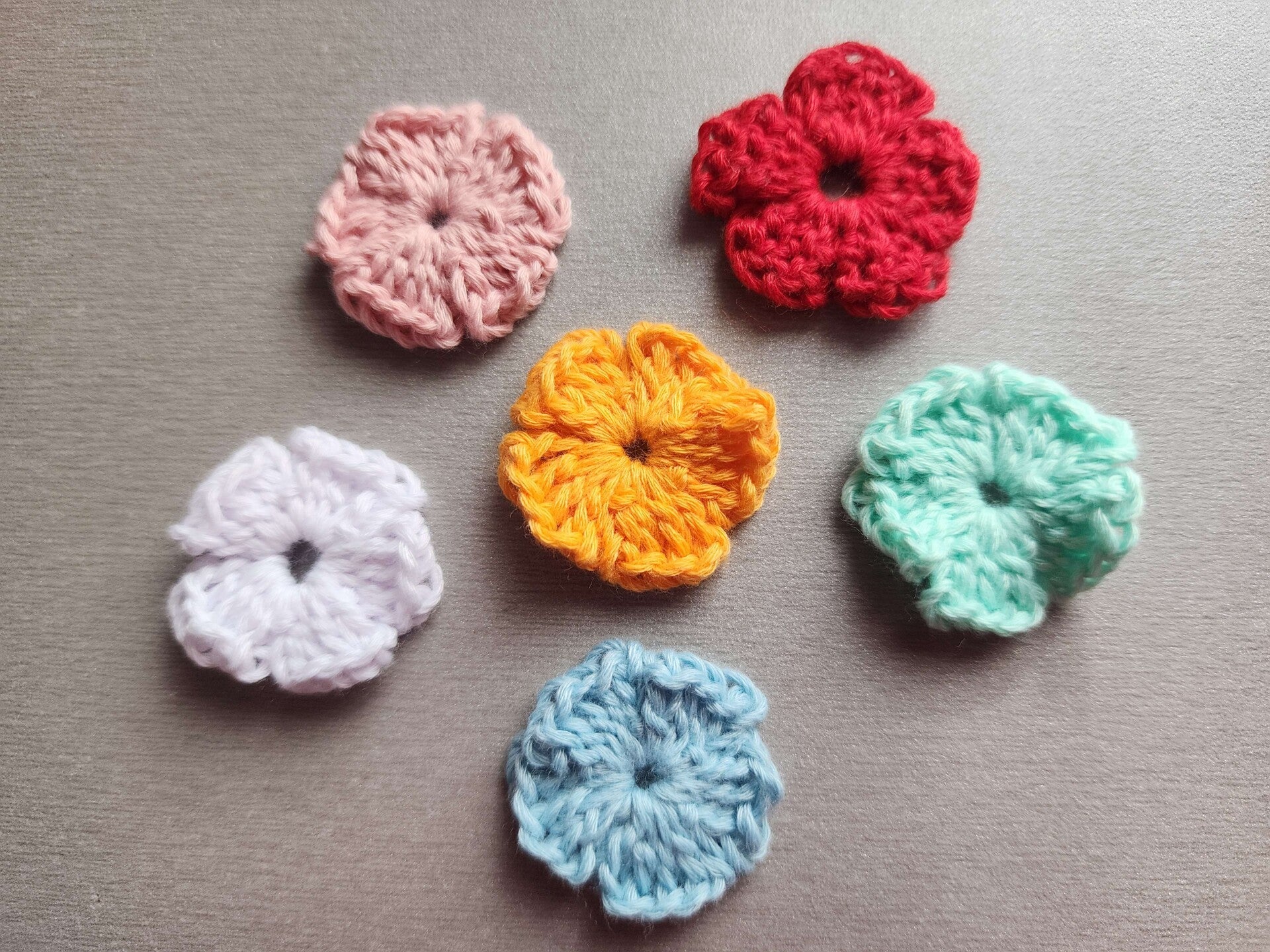 Confettis de table fleur (lot de 6)