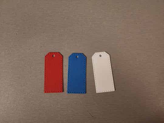 Etiquette tag (lot de 3) (3 modèles)