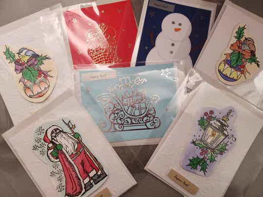 Cartes Noël (6 modèles)