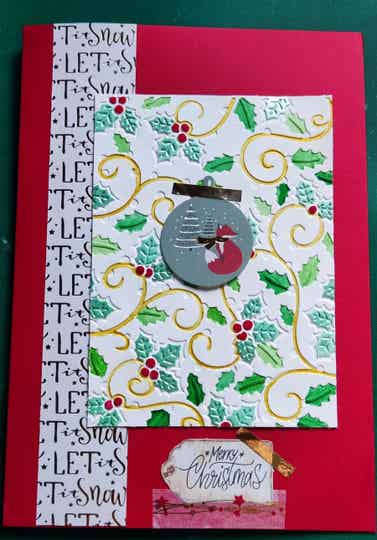 Carte houx A5