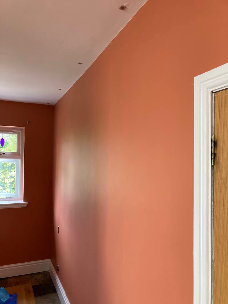 Interior Walls, Skirting &amp; Architrave - Bedroom - Terracotta [AFTER] (6)