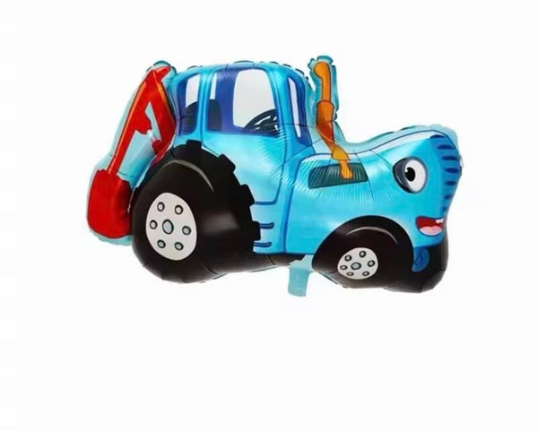 Ballon Traktor Blau