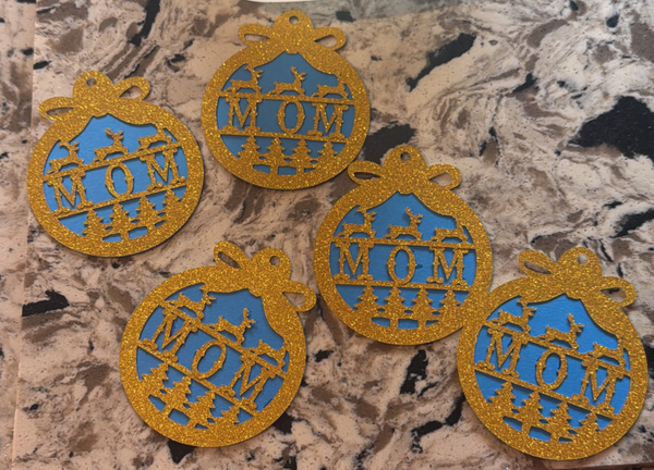 🎁 Handmade Gold Christmas Gift Tags 🎄