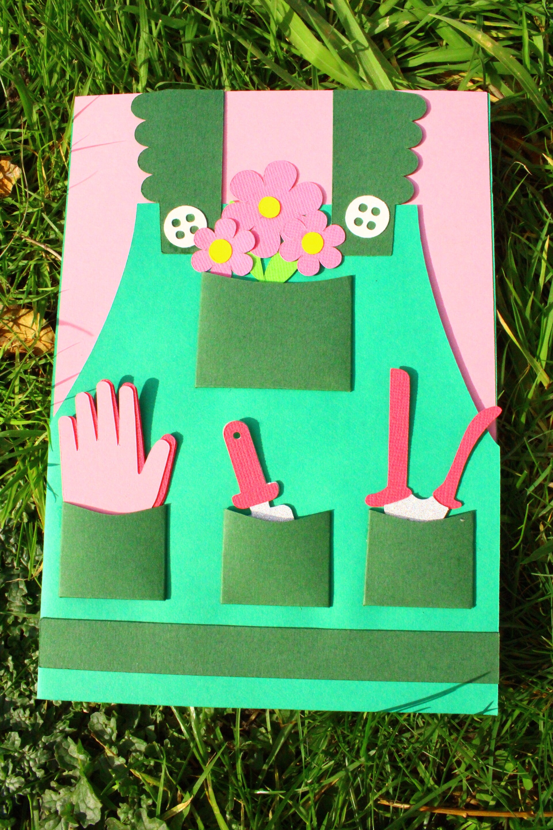 Gardener birthday card