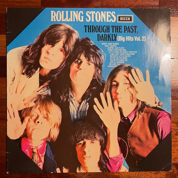 Rolling Stones Through The Past Darkly 33 rpm vinyl LP