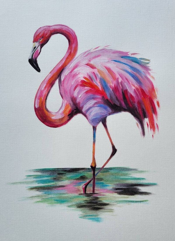 Vogelschilderij (Origineel)