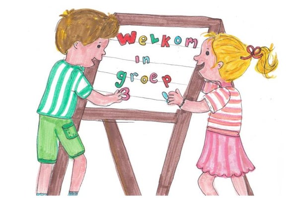 Welkom in groep 3 - 10 x 15 cm